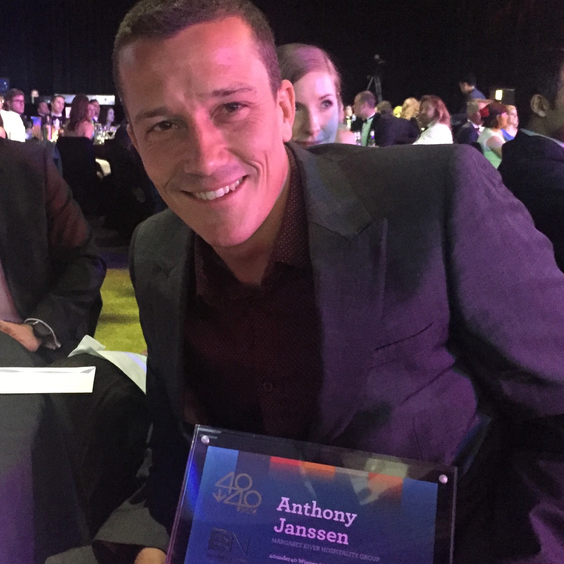 Anthony Janssen wins business award